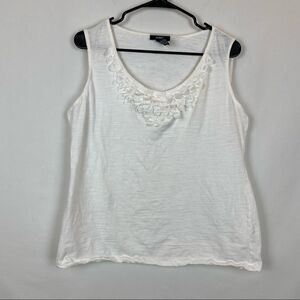 Womens white tank  